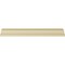 Ekena Millwork 4 1/2"H x 3 3/4"P x 5 7/8"F x 94 1/2"L Nouveau Dentil Crown Moulding MLD04X03X06NO - alternate 4
